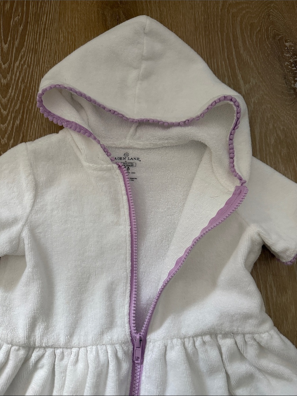 Caden Lane Terry Zippered Coverup - Picture 3 of 5